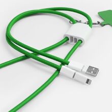 Кабель-ланьярд energyFlex Pro, зеленый