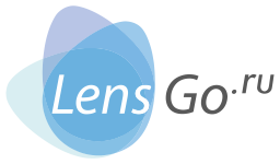 Логотип Lens Go