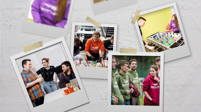 Дизайн Welcome pack для Semrush