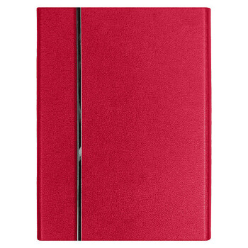 Ежедневник Alfa Bird Petrus A5, красный, недатированный, в твердой обложке с металлическим элементом