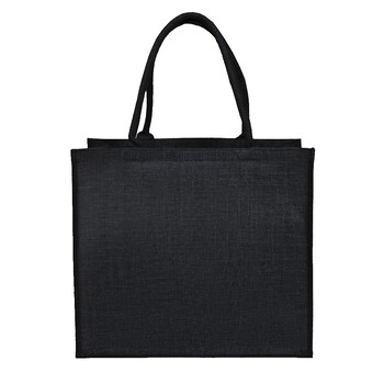 Сумка из джута Caravan Jute, чёрная