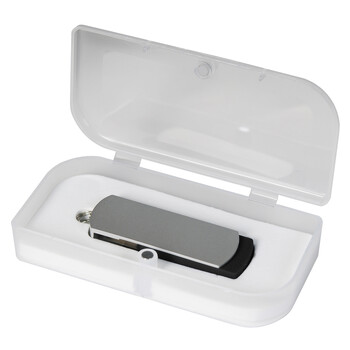 USB Флешка Элеганте (Elegante) 16 Gb, черный, в подарочной упаковке