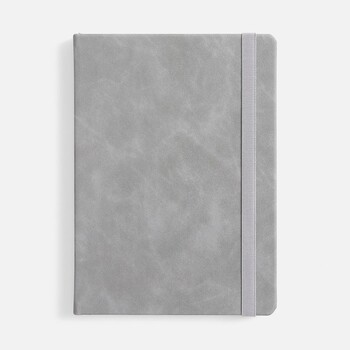 Ежедневник Urban Hard, недатированный, серый