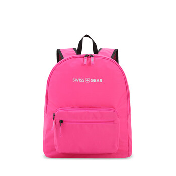 Рюкзак SWISSGEAR складной, розовый, полиэстер, 33,5х15,5x40 см, 21 л