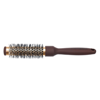 Брашинг Dewal Beauty серия "Молочный шоколад" с керамическим покрытием и ручкой Soft touch 25мм