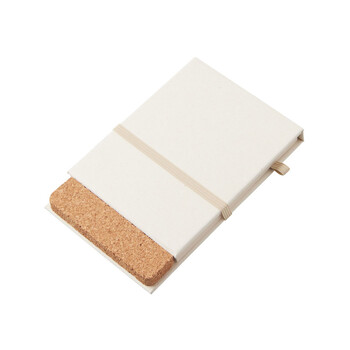 Блокнот А6 «Milky S» с подставкой из пробки