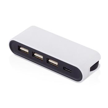 USB-хаб «Hubix» с коннектором 2-в-1 USB-C и USB-A, 2.0