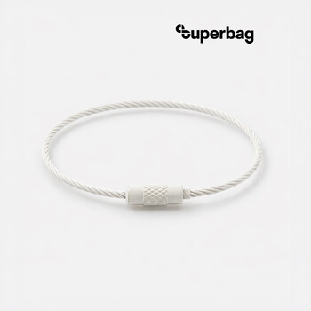 Тросик-кольцо Ring для обвеса, L=15см (белый)