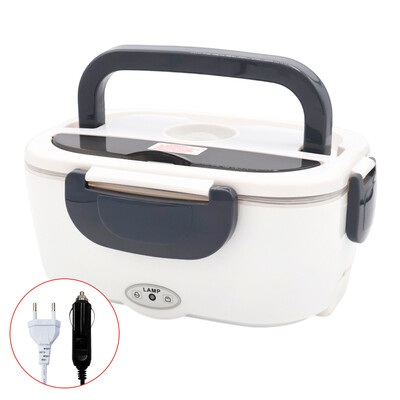 Ланчбокс с подогревом Autobox, серый