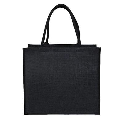 Сумка из джута Caravan Jute, чёрная