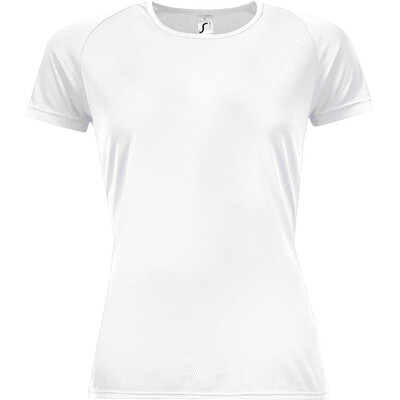 Футболка женская Sporty Women 140 белая, размер S