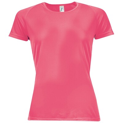 Футболка женская Sporty Women 140, розовый коралл, размер L