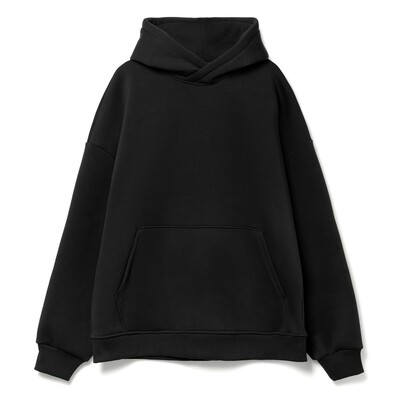Худи Kulonga Oversize, черное, размер XS/S