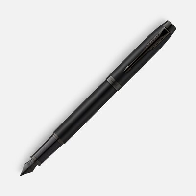 Ручка перьевая Parker IM Achromatic Black, черная