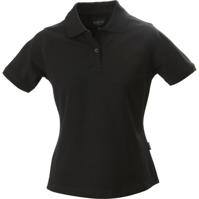 Рубашка поло стретч женская Albatross, черная, размер XXL