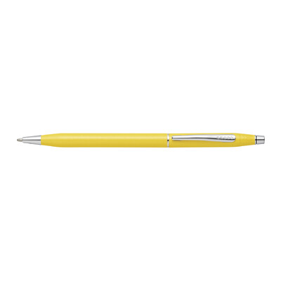 Шариковая ручка CROSS коллекция «ВЕЧНАЯ КЛАССИКА | CENTURY CLASSIC» Aquatic Yellow Lacquer