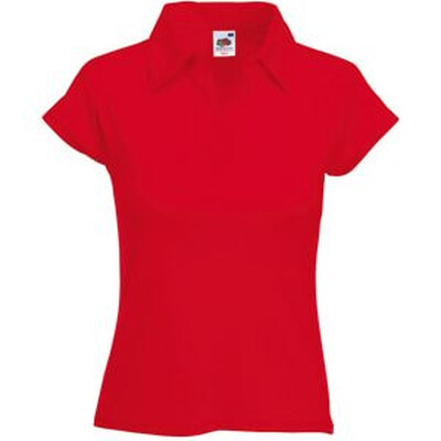 Поло женское LADY-FIT RIB POLO 220