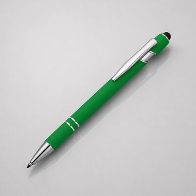 Ручка-стилус металлическая шариковая «Sway» soft-touch