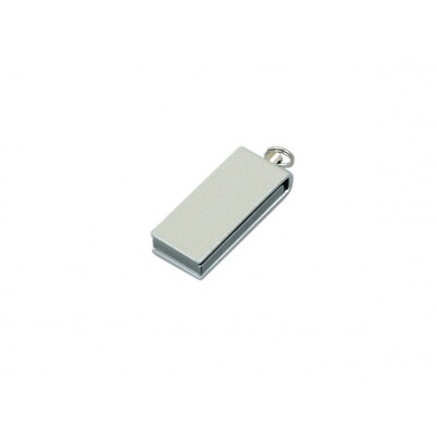 USB 2.0- флешка мини на 64 Гб с мини чипом в цветном корпусе