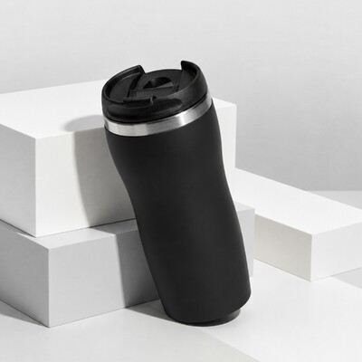 Термокружка «Double wall mug С1» soft-touch, 350 мл