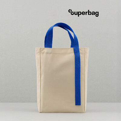 Шоппер Superbag Pack (M) (неокрашенный с синим)