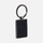 Брелок Gun Metal Leather Rectangle, графитовый