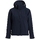 Куртка женская Hooded Softshell темно-синяя, размер S