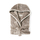 Банный халат VINGA Louis из rPET GRS, L-XL, унисекс, 350 г/м²